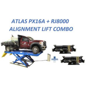 Atlas PX16A Scissor Alignment Lift 7257.5kg Combo