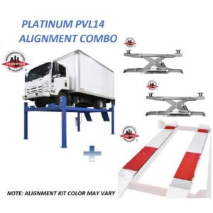 Atlas Platinum PVL14 Four-Post Lift 6350.3kg Combo